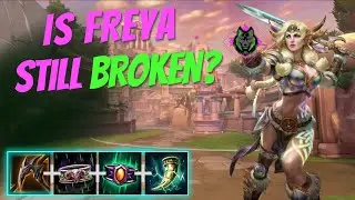Freya ADC Build Is High Risk High Reward! | Smite | Season 8