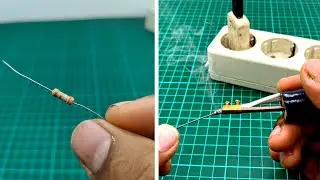 Amazing DIY Soldering Iron With Resistor