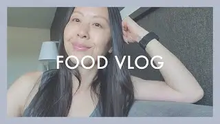 Vlog &bull; A+ tasting menu, eating in bed, and weekly salmon sushi bowls