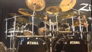 Drum clinic with Frost (Satyricon and 1349)