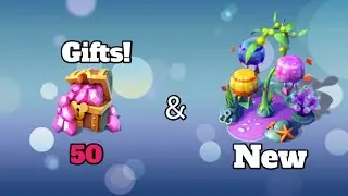 Update 50 Gifts! And Getting Jumpin Jellyfish!| Disney Magic Kingdom Game| Let's Play DMK!