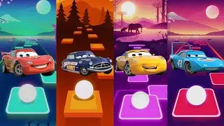 🥇 🚗 Lightning McQueen Beats the IMPOSSIBLE Track! 🔥 | Astro Beat | Tiles Hop (Insane Challenge!)