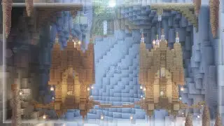 🌸 MINECRAFT Tutorial : Medieval Cave House  🌸