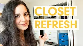 WARDROBE ORGANISATION TIPS & IDEAS | Spring Cleaning and Organizing My Closet 2021