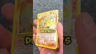 He DESTROYS Rare Pokemon Cards? 😭😩 (@thecarddestroyer)