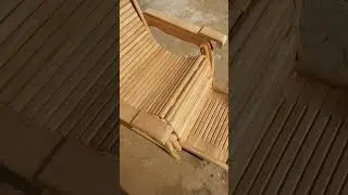 Kursi malas kayu jati perhutani