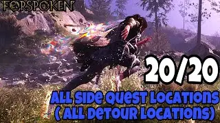 Forspoken - All Side Quest Locations ( All detour Locations) 🏆✔️