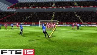 🚀 FTS15 Cristiano Ronaldo Amazing Goal On FreeKick! &bull; First Touch Soccer 2015 #15