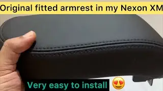 Tata Nexon XM Original Armrest installation
