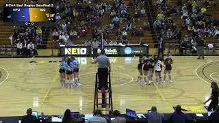 AIC Women's Volleyball vs Holy Family NCAA 2nd Round 12-3-2021