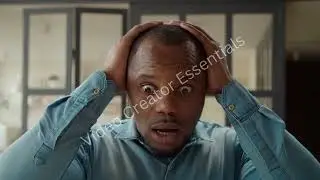Jaw-Dropping! Man Reacts in Utter Shock (High-Quality Stock Footage)