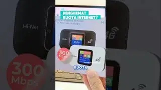 Bisa wifian di man-mana pakai Wifi Hotspot Portable | Modem Wifi 4G | Mifi sudah ada layar LCD!