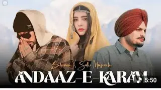 BOHEMIA - Andaaz e Karam | Sidhu Moosewala X Nusrat Fateh Ali Khan | new latest punjabi song