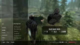 Skyrim Mods: Imperial Agent's Wearable Mage Hood Pack (PS4/XBOX1)