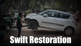 Swift Dent Fix: Paint, Like New Again #car #repiar #howto #accidentrepair #swift #maruti #ipl