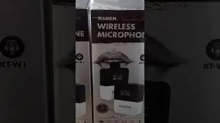 Mamen Wireless microphone low price microphone #gadgets