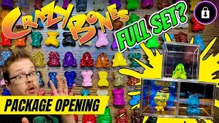 INSANE Crazy Bones Find!!  (THE FULL SET & EGGYS!) + Displays For Gogos! | Lockdown Package Opening