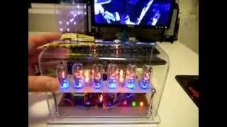 NIXIE TUBE DESK CLOCK