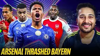 UCL WEEK REVIEW | CHESLEA 3-0 BARCELONA | LIVERPOOL 1-4 PSV | ARSENAL 3-1 BAYERN