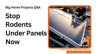 Rodent Mesh Under Solar Arrays Guide