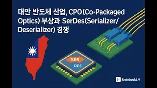 대만 반도체 산업, CPO(Co-Packaged Optics) 부상과 SerDes(Serializer/Deserializer) 경쟁(25.08.05)