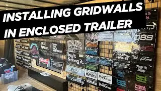 Building a Vendor Merchandise Trailer on a Budget | Amazon Gridwall Hooks & Gridwalls for Events!