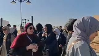 🔴isslam ki sabse paheli masjid quba ki Paidal jiyarat Full video masjide nabvi jiyarat (part 1)