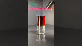 Passport Hell🔥❤️❤️#drink #recipe #cocktail #shorts #short #shortsfeed #mocktail