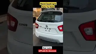 Maruti Suzuki Ignis&nbsp;Top Model New Price Update 😍❤️ #automobile #suzuki #marutiignis #suzukiignis