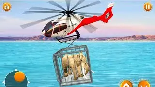 Farm Animals Transporter Helicopter Simulator - Animal Transport Game। Android Gameplay 2020