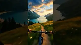 Unforgettable POV Bicycle Ride | Explore Beautiful Trails | Ultimate Cycling Adventure #shortsviral