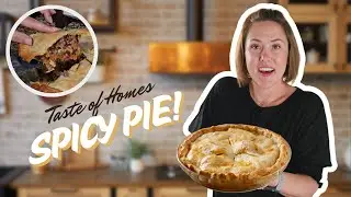 Spicy  Bean & Beef Pie | Hearty Comfort Food Taste of Home's Cookbook!