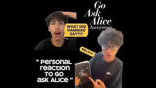 GO ASK ALICE REACTION K&H REACTS