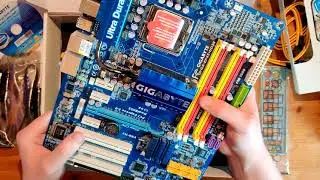 Gigabyte GA-EP45 UD3R Unboxing and First Look