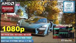 Forza Horizon 4 BENCHMARK PC HD 7850/R7 265/R7 370 2GB | i7 8700K