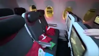Turkish Airlines Economy Class | Airbus A350-900 | Flight TK66 Istanbul - Bali