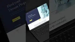Presenting a landing page design for finding a property with ease UI !🔥👇💬
