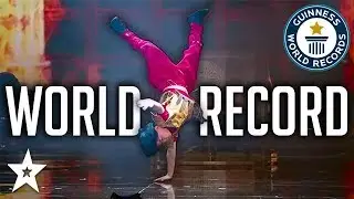 Kid Breaks World Record BREAKDANCE on Kids Got Talent China | Got Talent Global