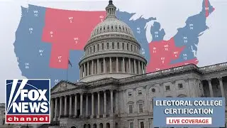 Congress meets to certify the Electoral College vote