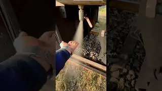 Why is water sometimes drained from the train engine in this way? #shorts#lohpathgamini #trainengine