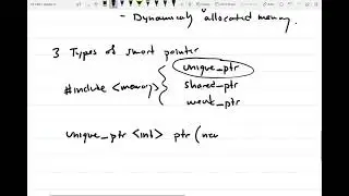 103 - Smart pointers in c++