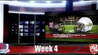 BUAFL Week 4 NTU Renegades @ Birmingham Lions