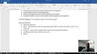 How to Write a Thesis Statement for a Rhetorical Analysis Essay