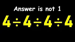 This Simple Math Mistake Fools Everyone!