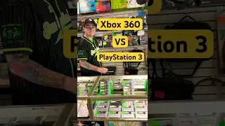 Xbox 360 против PlayStation 3 #retrogamestore #videogamestore #xbox360 #playstation3