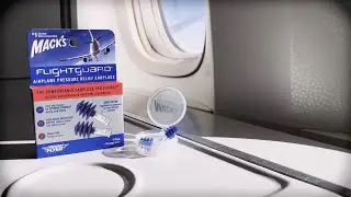 Mack's Flightguard Airplane Pressure Relief Earplugs | Mack's Earplugs Malaysia