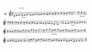 arban trompeta ejercicios N° 26