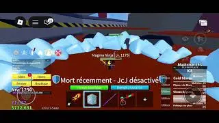 combo ice Gravity blade