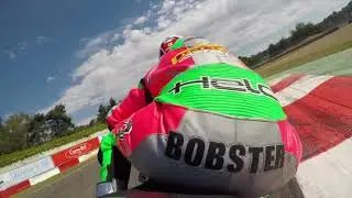 Zolder circuit onboard Bobby Bos IDM rider