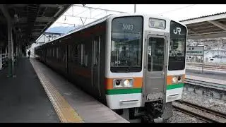 辰野駅1,2番線発車メロディー＋風景(For tomorrow,SF10-31)